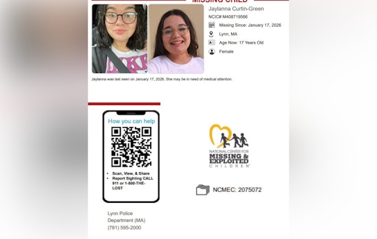 Lynn Police and NCMEC Intensify Search for Missing Teen Jaylanna Curtin-Green Amid Medical Concerns