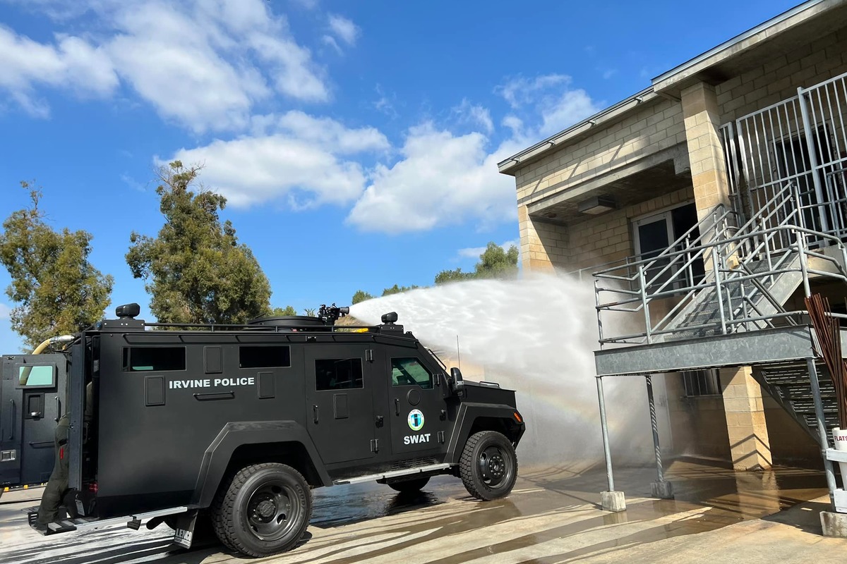 Irvine Machete Standoff Ends With Ladder Rescue