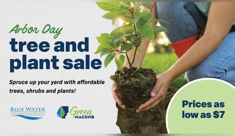 Macomb County's Blue Water Conservation District Launches Annual Tree and Plant Sale for Eco-Friendly Community Boost