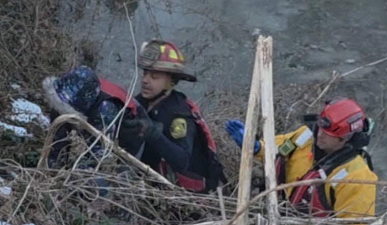 Madisonville Firefighters Brave Icy Gully To Save 11-Year-Old Girl
