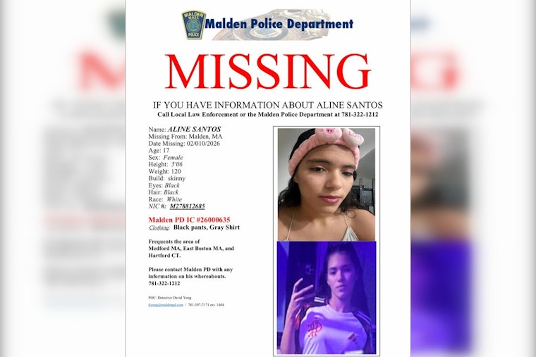 Malden Police Seek Help Finding Missing Teen Aline Santos