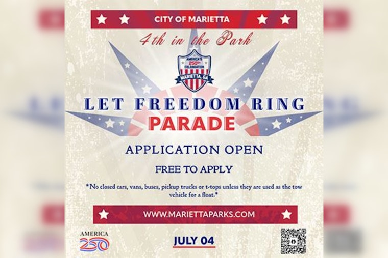 Marietta Calls for Participants to Celebrate America's 250th July 4th in Style with the Let Freedom Ring Parade