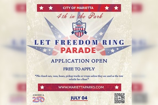 Marietta Calls for Participants to Celebrate America's 250th July 4th in Style with the Let Freedom Ring Parade