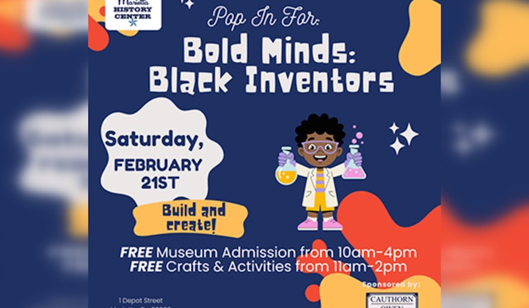 Marietta History Center Celebrates Black Inventors with Free Family-Friendly Pop-In Event
