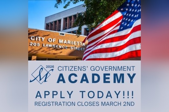 Marietta Invites Residents to Discover City Operations with Free Citizens' Government Academy
