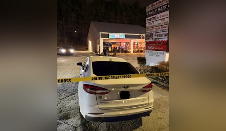 Marietta Police Investigate Late-Night Shooting at Powder Springs Junction, Suspect At Large