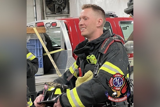 Maryland Heights Honors Firefighter/Paramedic Scott Lilly for Five Years of Valiant Service