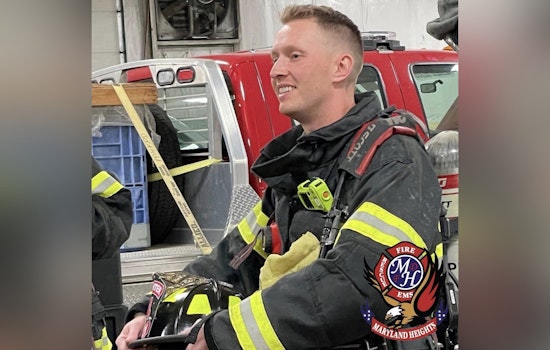 Maryland Heights Honors Firefighter/Paramedic Scott Lilly for Five Years of Valiant Service