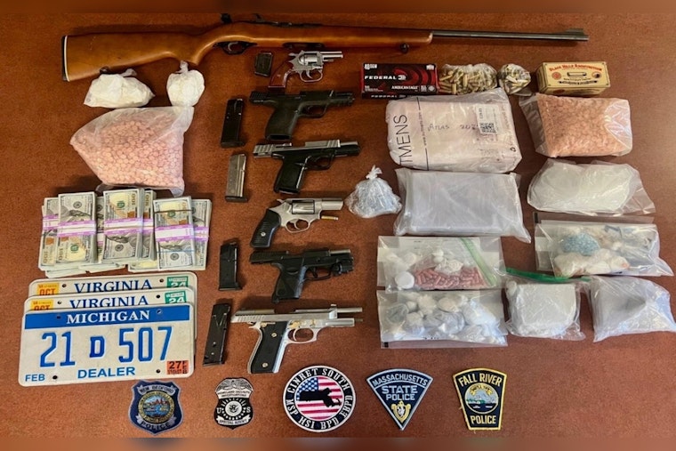 Massachusetts State Police Dismantle Alleged Drug Trafficking Network in Fall River and New Bedford