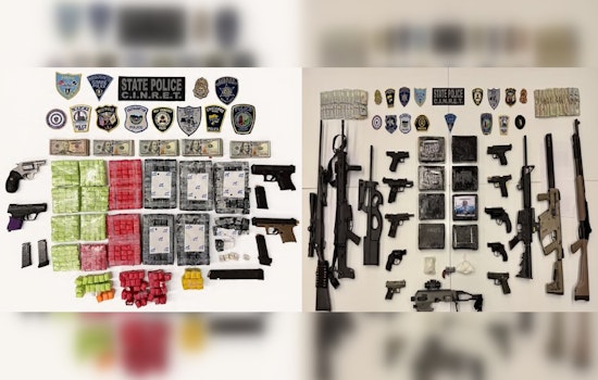 Massachusetts State Police Dismantle Drug and Firearms Ring in Springfield, Arresting Six