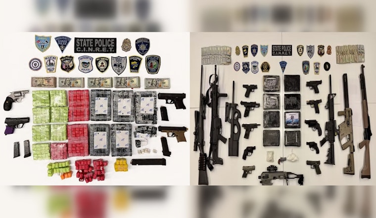 Massachusetts State Police Dismantle Drug and Firearms Ring in Springfield, Arresting Six
