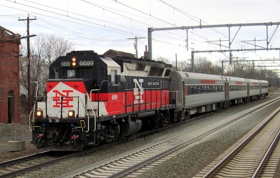MBTA Unveils Refurbished Locomotive Celebrating New Haven Railroad Legacy