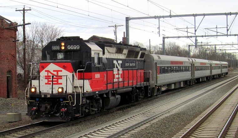 MBTA Unveils Refurbished Locomotive Celebrating New Haven Railroad Legacy