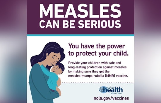 Measles Outbreak Surges in U.S. with Over 3,000 Cases, New Orleans Health Department Urges Vaccinations