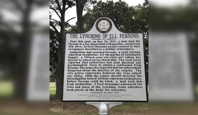 Memphis Lynching Sites Under Federal Review