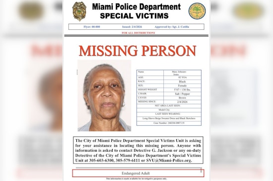 Miami Police Seek Assistance in Search for Missing Elderly Woman, Mary Johnson-Jones, from Model City
