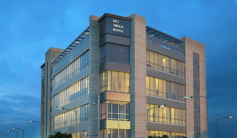 Mid‑Wilshire Spine Hospital Tower Locks In Exterior, Eyes 2026 Opening