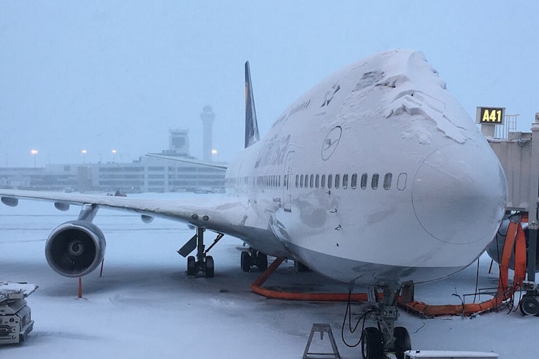 Mile High Meltdown as Snowstorm Chokes Denver Airport Flights