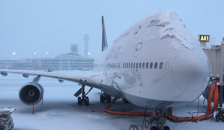 Mile High Meltdown as Snowstorm Chokes Denver Airport Flights