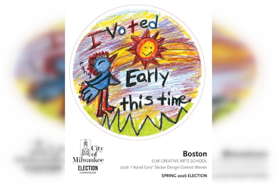 Milwaukee Celebrates Democratic Participation with New "I Voted Early" Stickers Chosen by Community Vote
