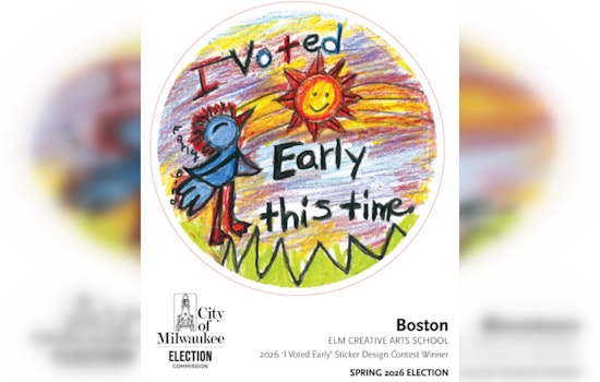 Milwaukee Celebrates Democratic Participation with New "I Voted Early" Stickers Chosen by Community Vote