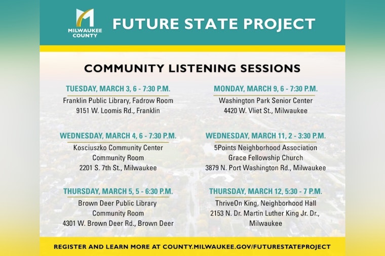 Milwaukee County Launches 'Future State Project' to Enhance Service Efficiency and Promote Equity
