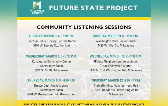 Milwaukee County Launches 'Future State Project' to Enhance Service Efficiency and Promote Equity