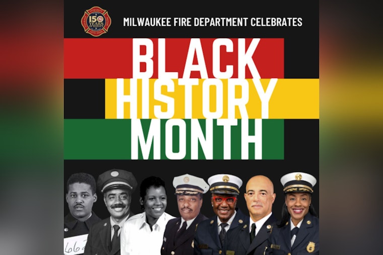Milwaukee Fire Department Celebrates African-American Members During Black History Month