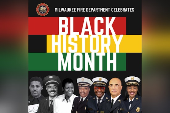 Milwaukee Fire Department Celebrates African-American Members During Black History Month