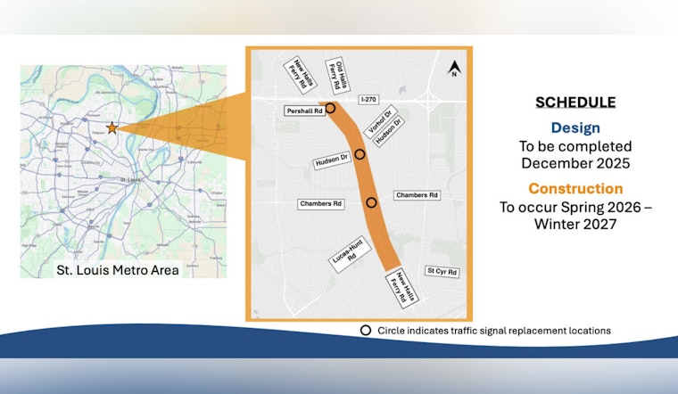 MoDOT Targets New Halls Ferry 'Accident Alley' With Florissant Safety Overhaul
