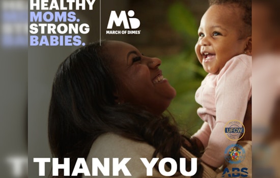 Montgomery County’s Aiding Maternal Health as ABS Donates Over $95K to March of Dimes