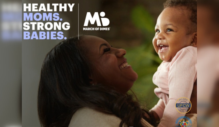 Montgomery County’s Aiding Maternal Health as ABS Donates Over $95K to March of Dimes
