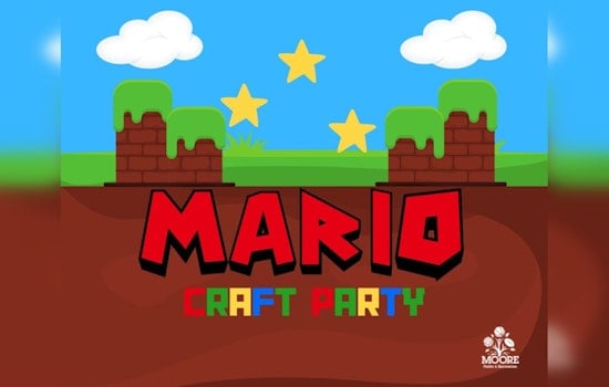 Moore, Oklahoma Celebrates National Mario Day with Free MAR10 Craft Party for Kids
