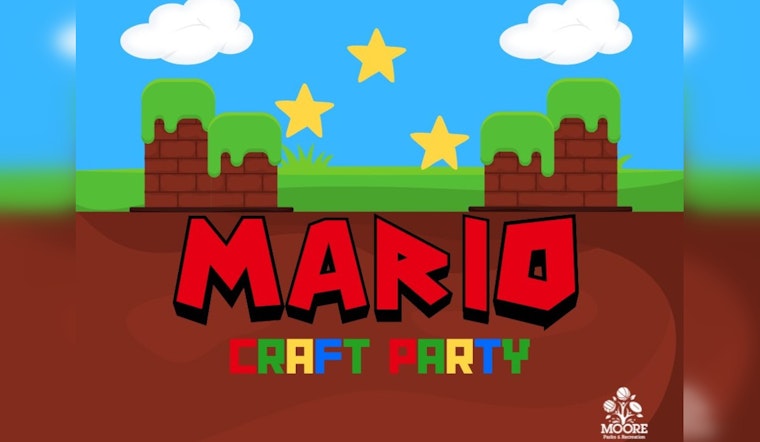 Moore, Oklahoma Celebrates National Mario Day with Free MAR10 Craft Party for Kids