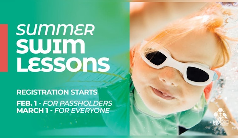 Moore's The Station Aquatic Center Opens Registration for 2026 Summer Swimming Lessons