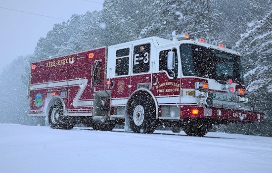 Mooresville Fire-Rescue Hones Ice Rescue Skills Amid Freezing Conditions