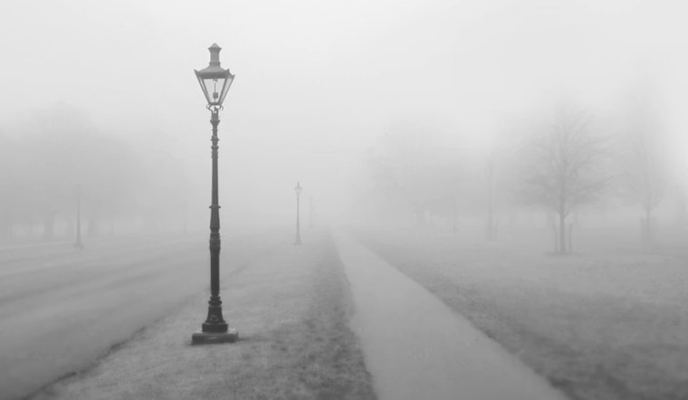 Motor City Crawls Through Soup-Thick Fog As Rain Moves In