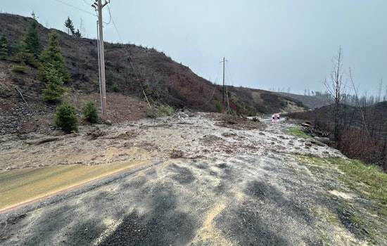 Mudslide Shuts Down North Fork Lifeline Near Mill City