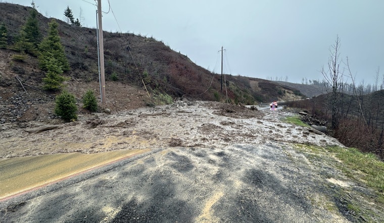 Mudslide Shuts Down North Fork Lifeline Near Mill City