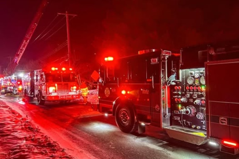 Multiple Fire Departments Tackle Challenging Residential Blaze in West Whiteland Township
