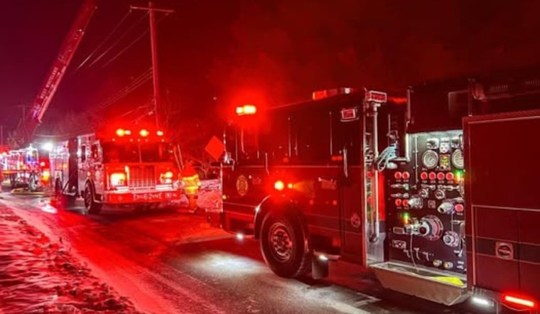 Multiple Fire Departments Tackle Challenging Residential Blaze in West Whiteland Township