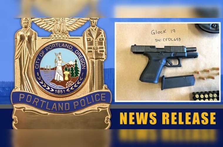 NE Glisan Parking Lot Gunfire Ends With Brothers In Cuffs, Guns Pulled From Safe