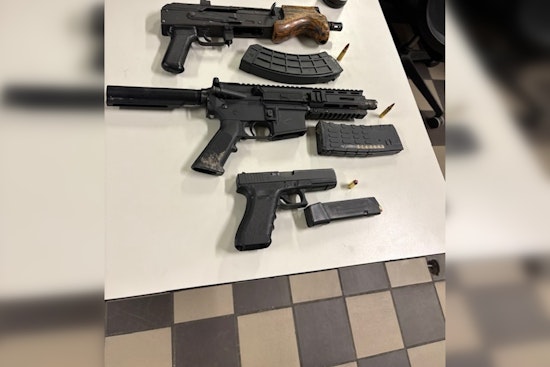 Near West Gun Bust: Cops Nab Three In Stolen Car Case