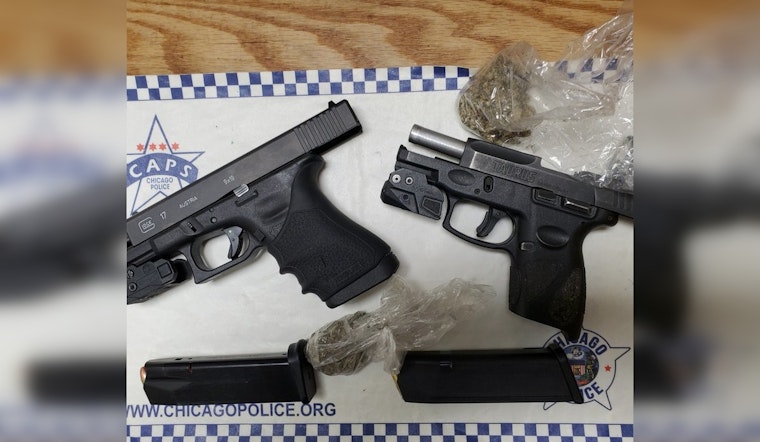 Near West Traffic Stop Turns Up Two Guns And One In Custody