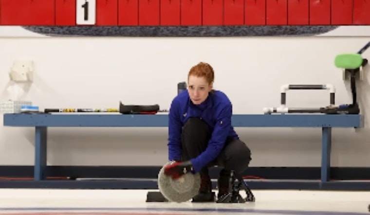 VIDEO: New Albany Celebrates Local Clerk's Passion for Curling Amidst Civic Duties