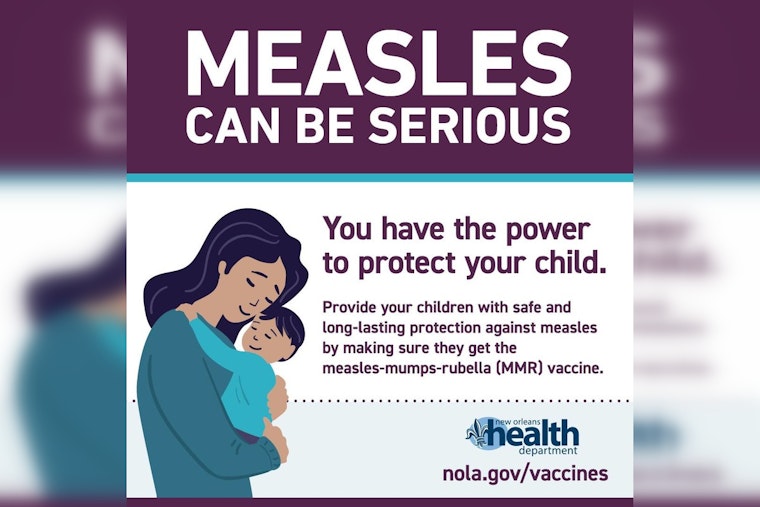 Measles Surge Puts New Orleans on Edge as City Urges, Check Your Shots