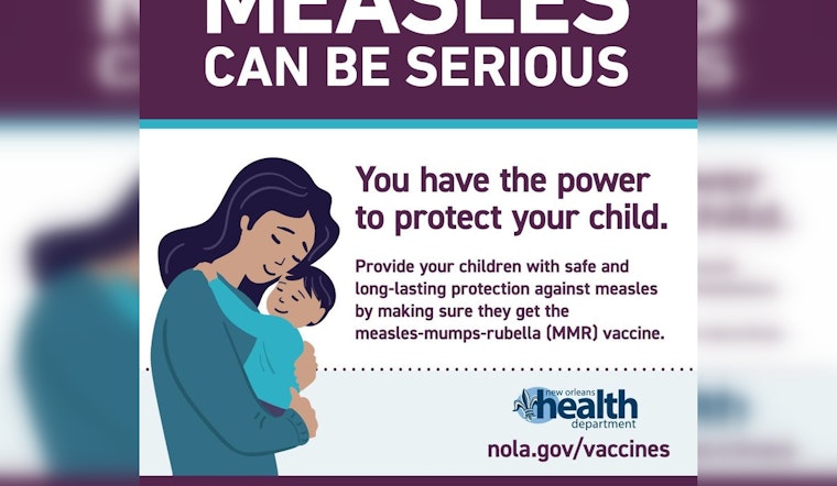 Measles Surge Puts New Orleans on Edge as City Urges, Check Your Shots