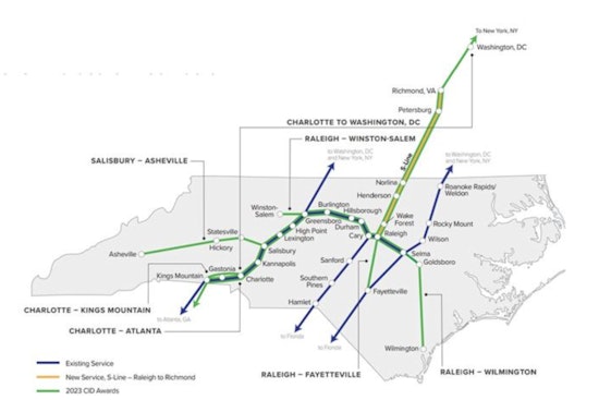 New Study Highlights Economic and Connectivity Benefits of Proposed Salisbury-Asheville Passenger Rail in Western North Carolina