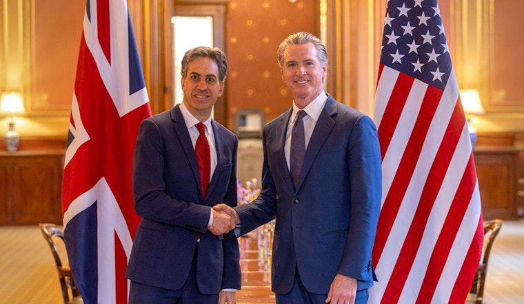 Newsom Jets To London As U.K. Energy Giant Dangles $1 Billion For California
