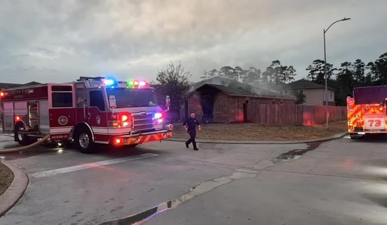Nicoli Creek Scare as Humble House Fire Draws Swarm of Precinct 4 Units